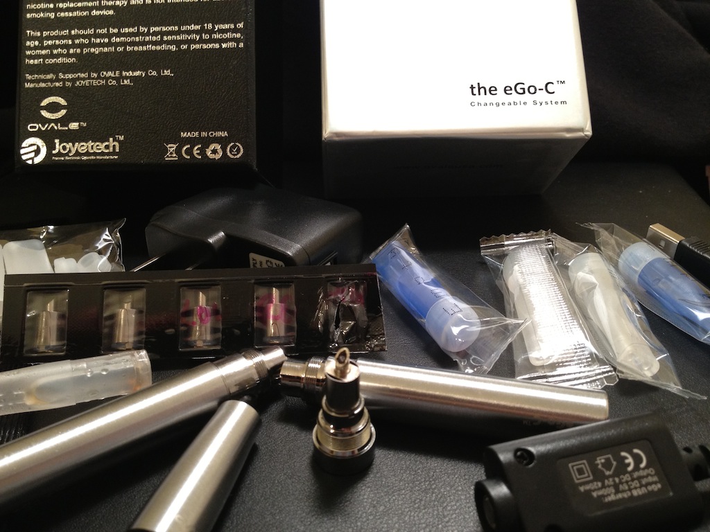 ovale joye ego-c review e-cigarette kit image